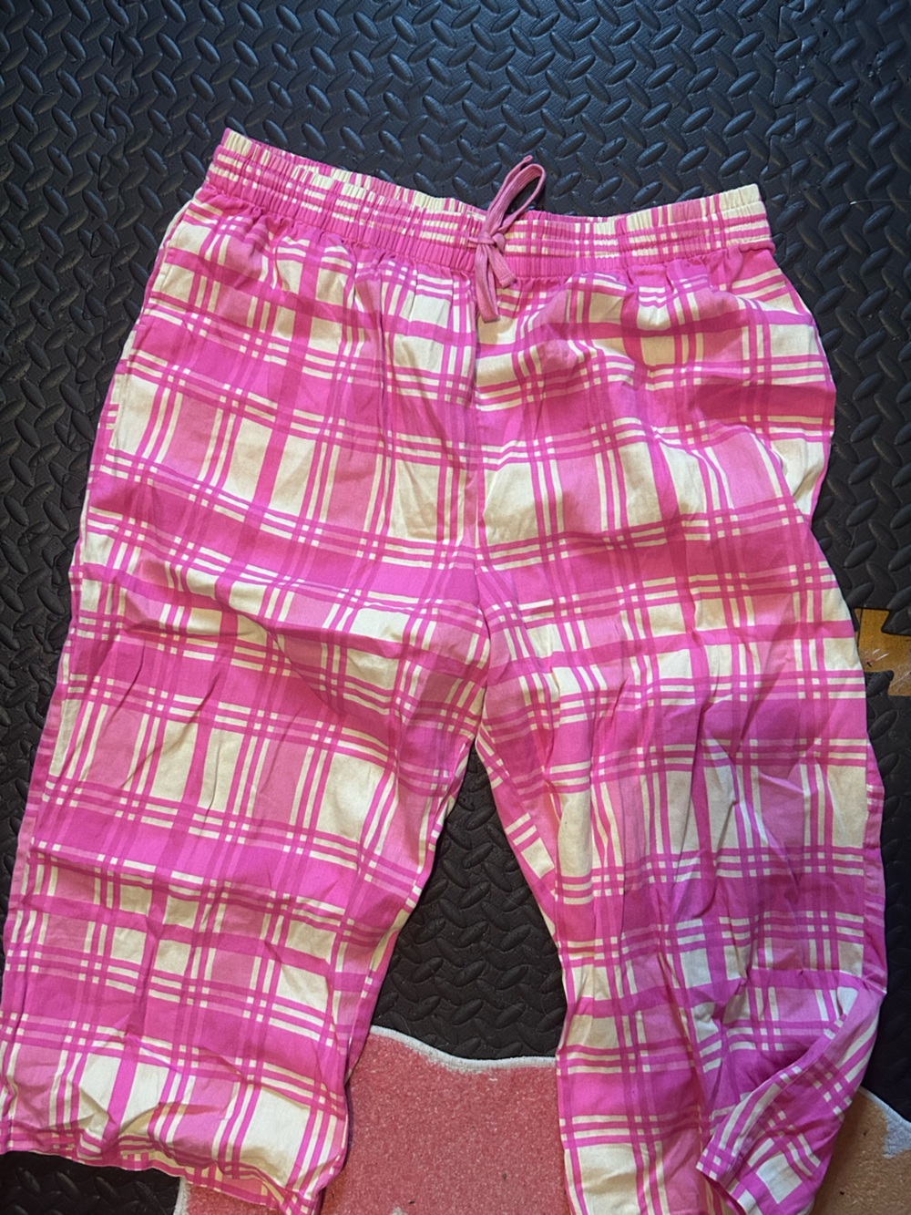 Lucy & Yak Pink Plaid Chucks